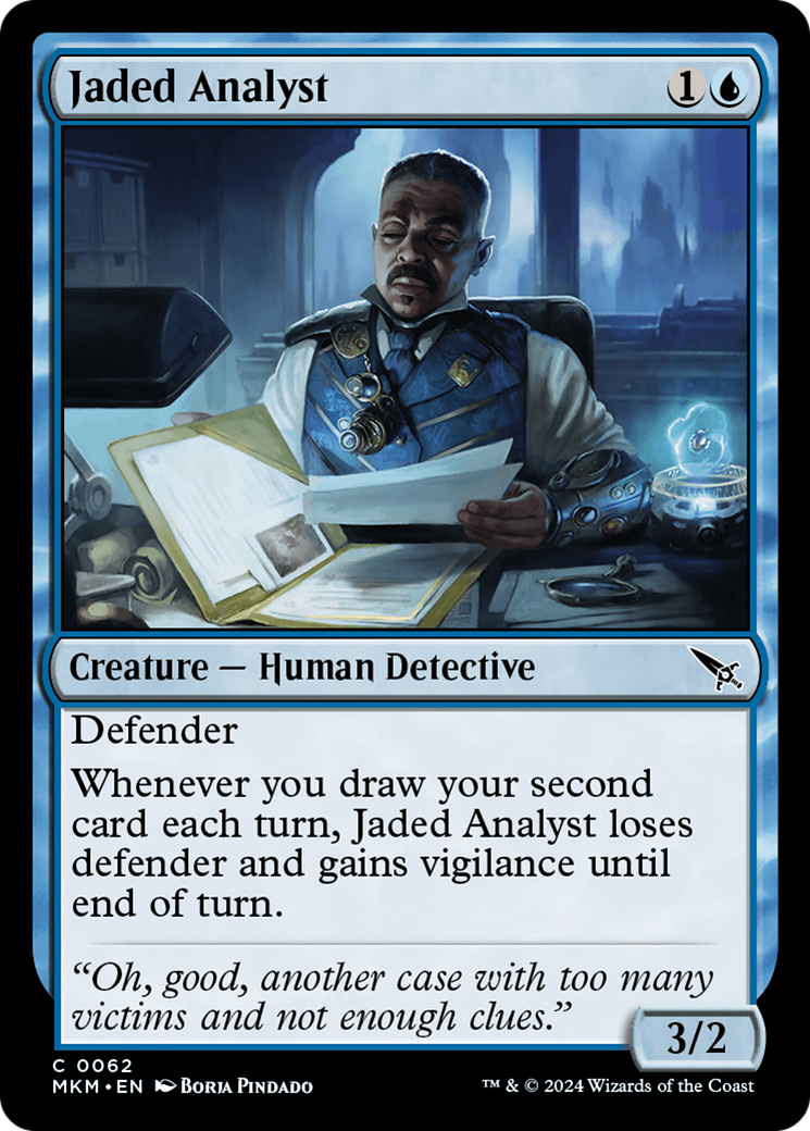 Jaded Analyst [Murders at Karlov Manor] | Devastation Store
