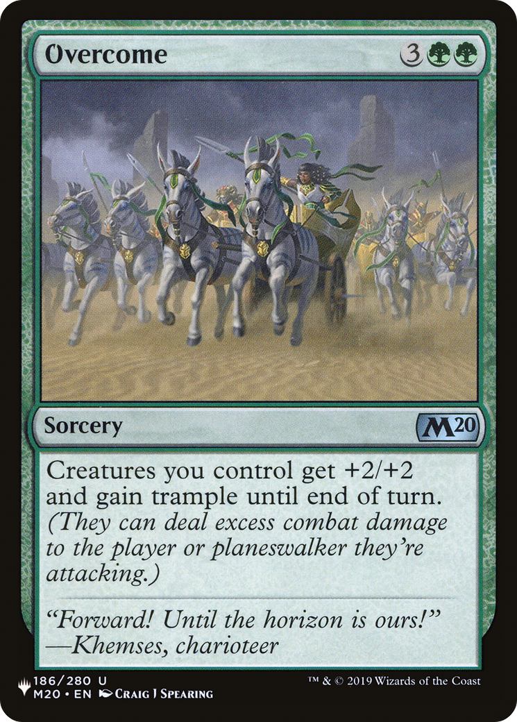 Overcome [The List] | Devastation Store
