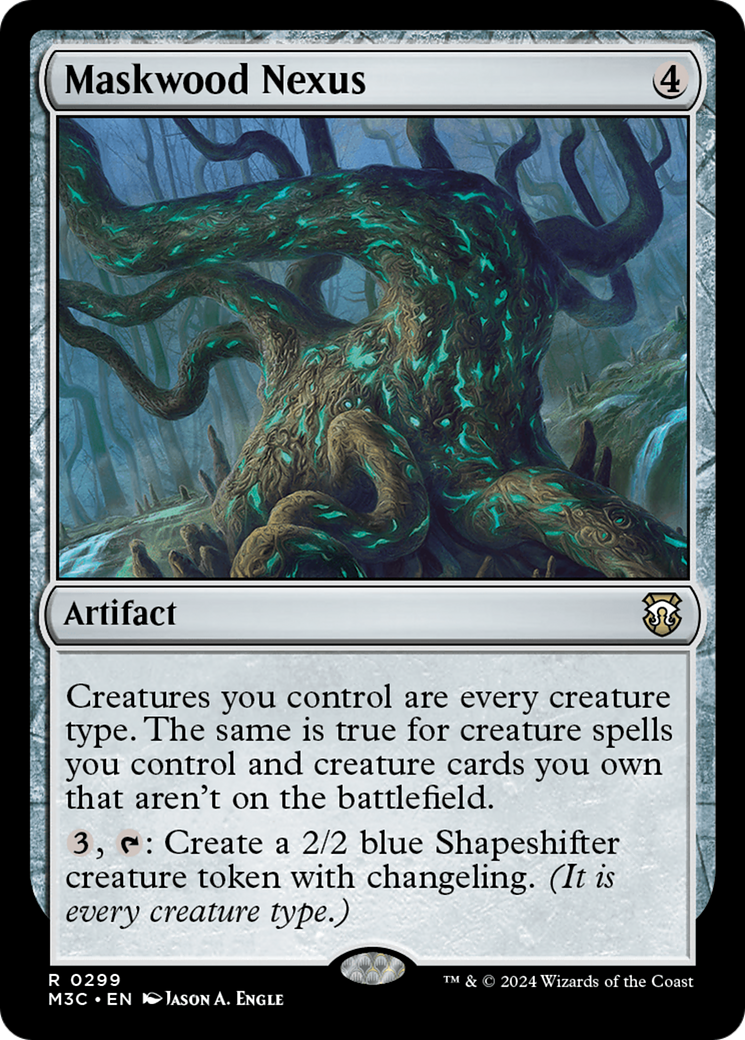 Maskwood Nexus (Ripple Foil) [Modern Horizons 3 Commander] | Devastation Store