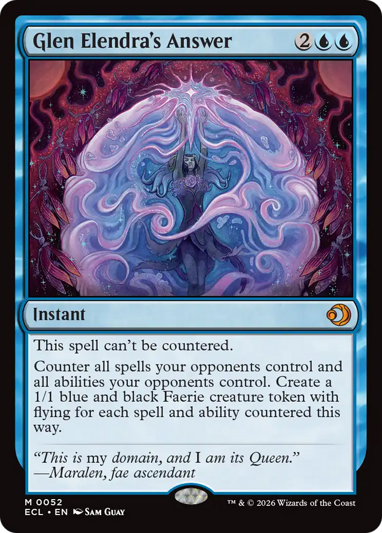 Glen Elendra's Answer [Lorwyn Eclipsed] | Devastation Store