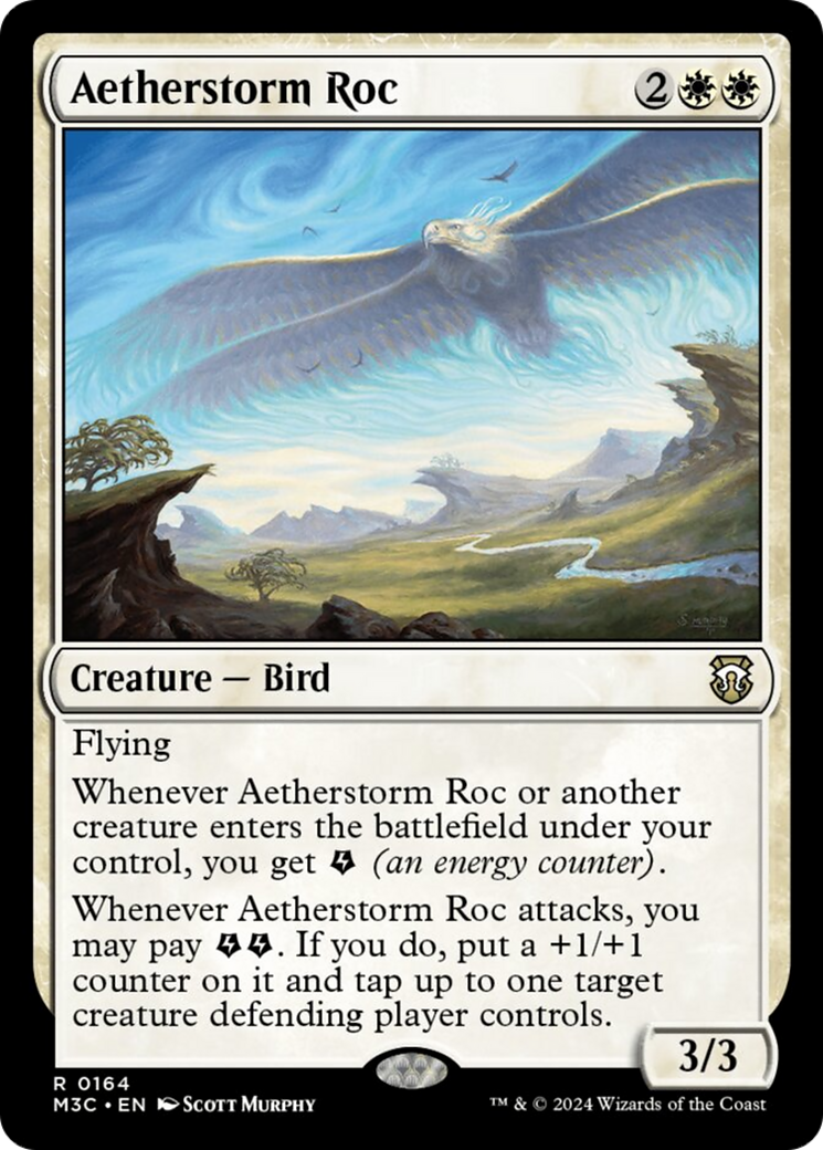 Aetherstorm Roc (Ripple Foil) [Modern Horizons 3 Commander] | Devastation Store