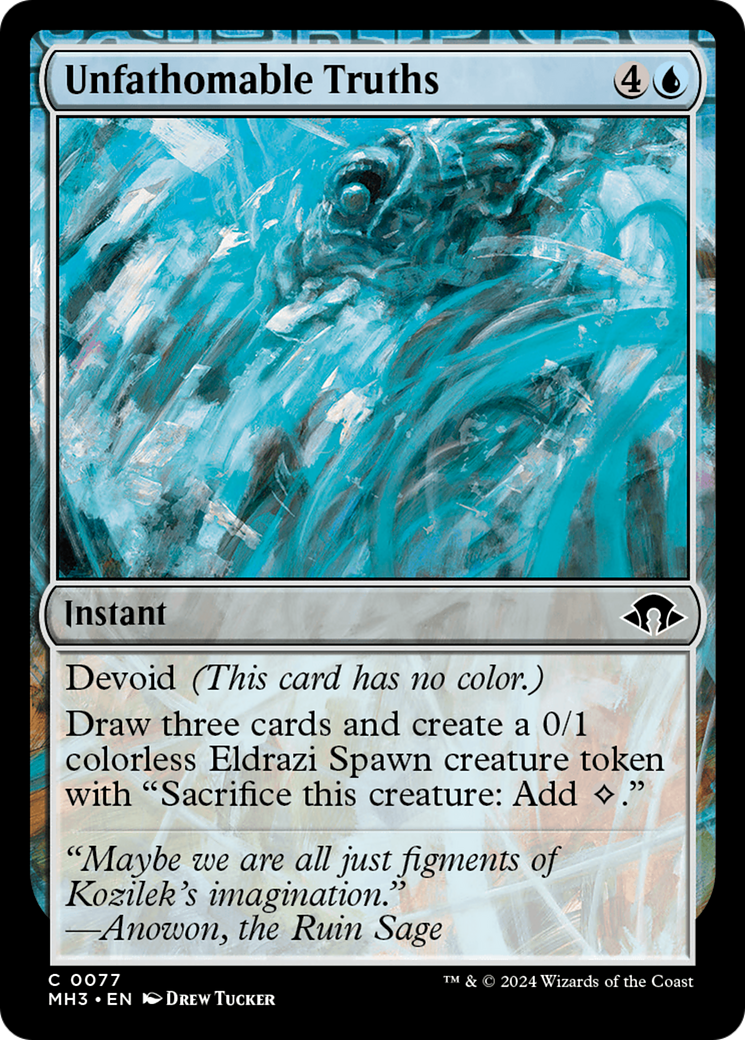 Unfathomable Truths [Modern Horizons 3] | Devastation Store