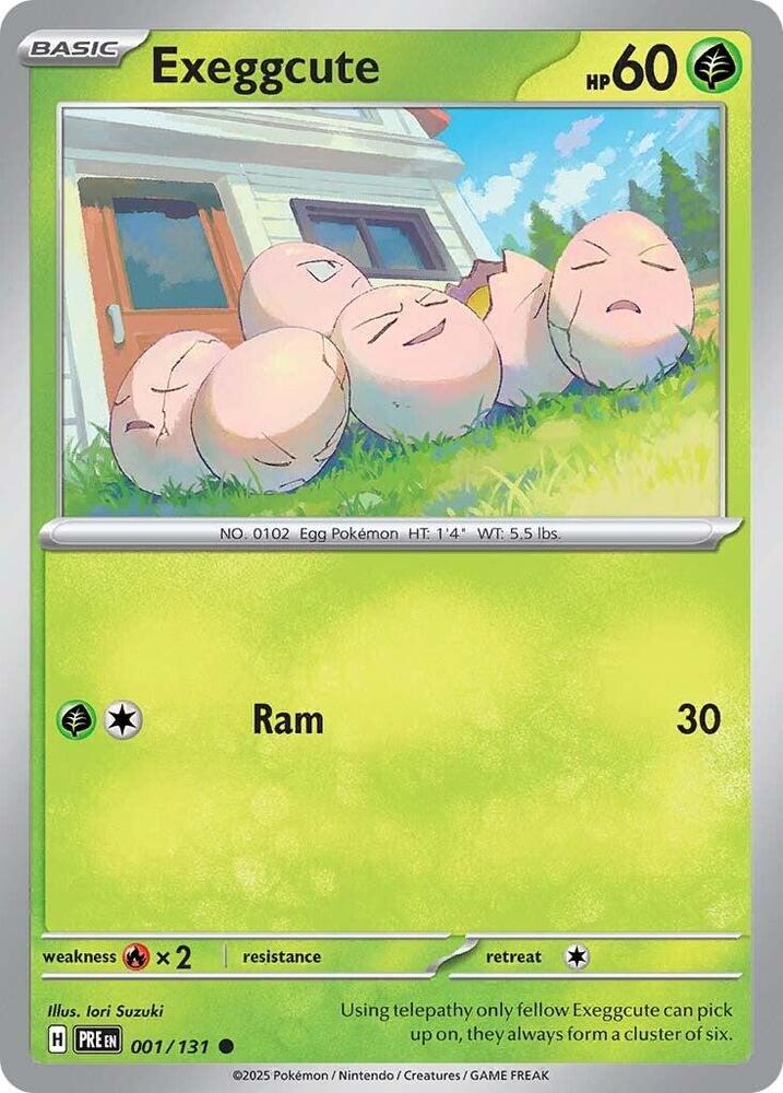 Exeggcute (001/131) [Scarlet & Violet: Prismatic Evolutions] | Devastation Store