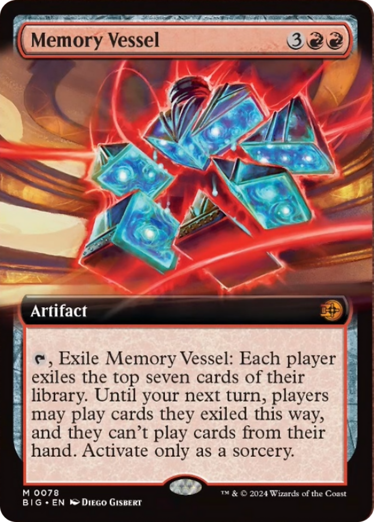 Memory Vessel (Extended Art) [Outlaws of Thunder Junction: The Big Score] | Devastation Store
