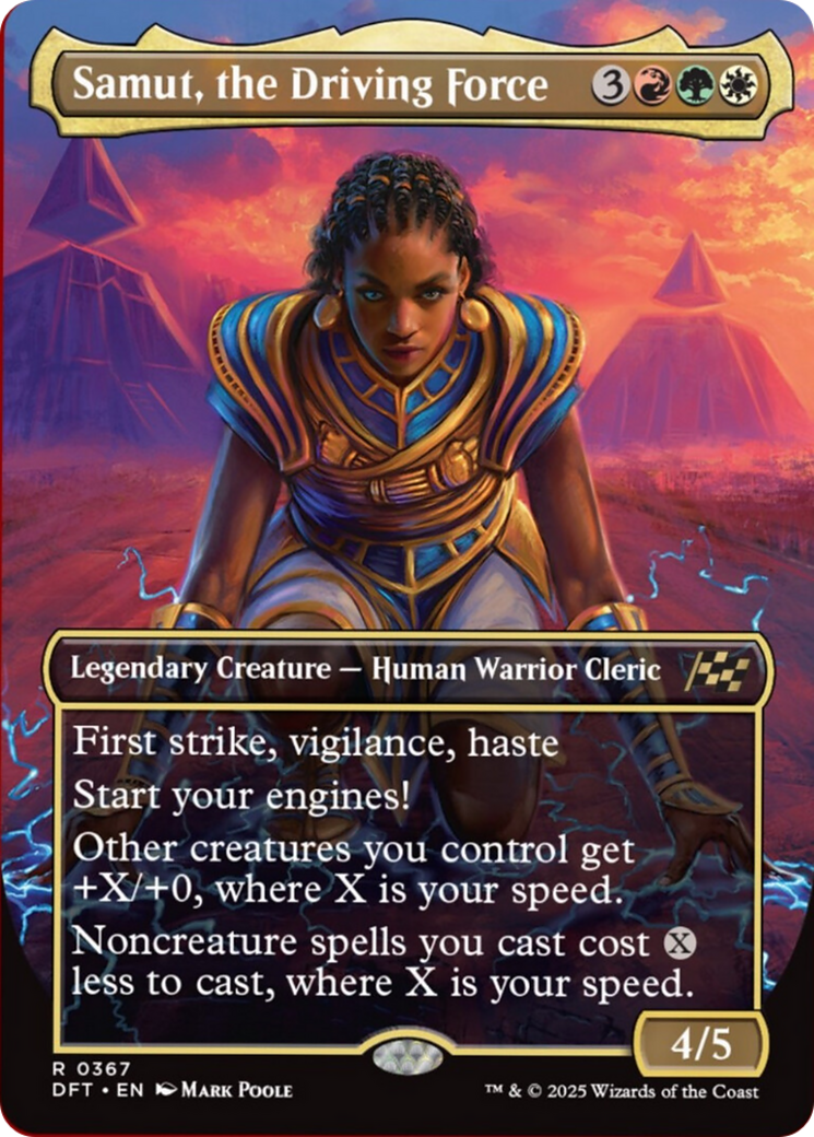 Samut, the Driving Force (Borderless) [Aetherdrift] | Devastation Store