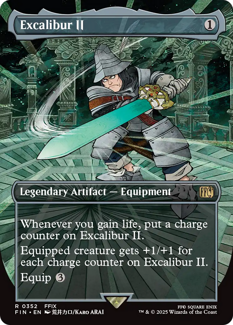 Excalibur II (Borderless) [FINAL FANTASY] | Devastation Store