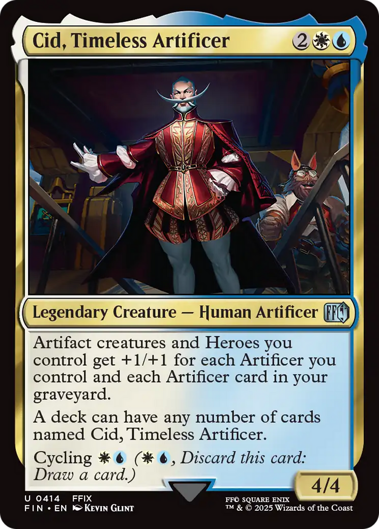 Cid, Timeless Artificer (0414) [FINAL FANTASY] | Devastation Store