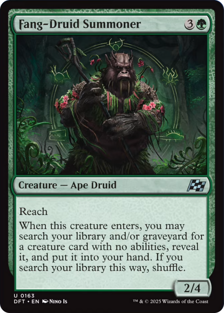 Fang-Druid Summoner [Aetherdrift] | Devastation Store