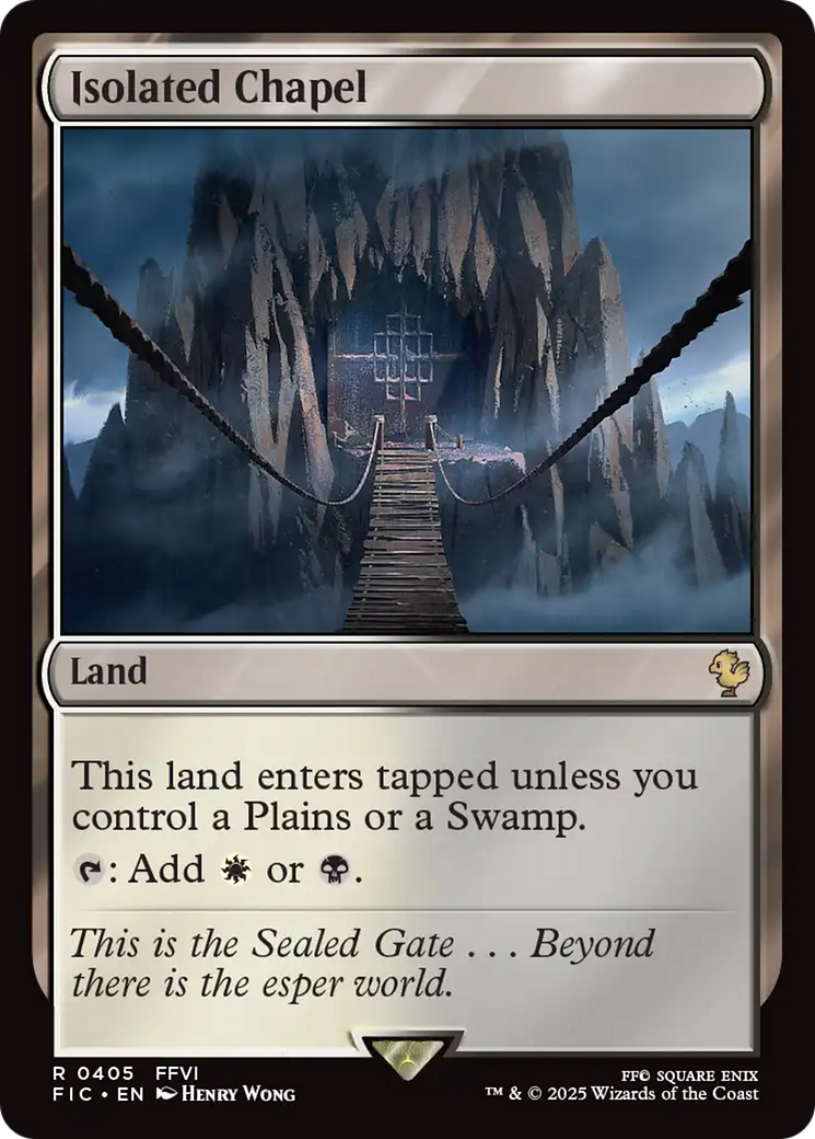 Isolated Chapel [FINAL FANTASY Commander] | Devastation Store