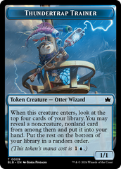 Snail // Thundertrap Trainer Double-Sided Token [Bloomburrow Tokens] | Devastation Store