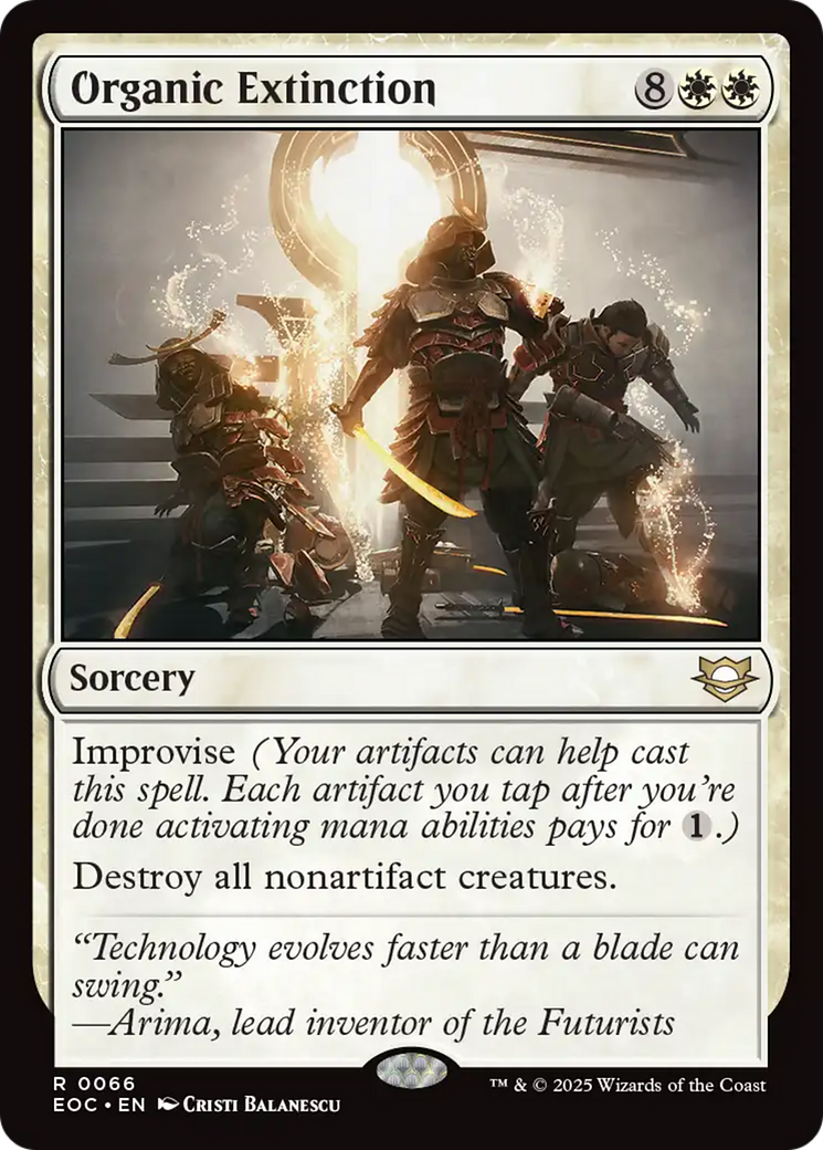 Organic Extinction [Edge of Eternities Commander] | Devastation Store