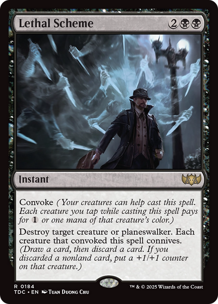 Lethal Scheme [Tarkir: Dragonstorm Commander] | Devastation Store