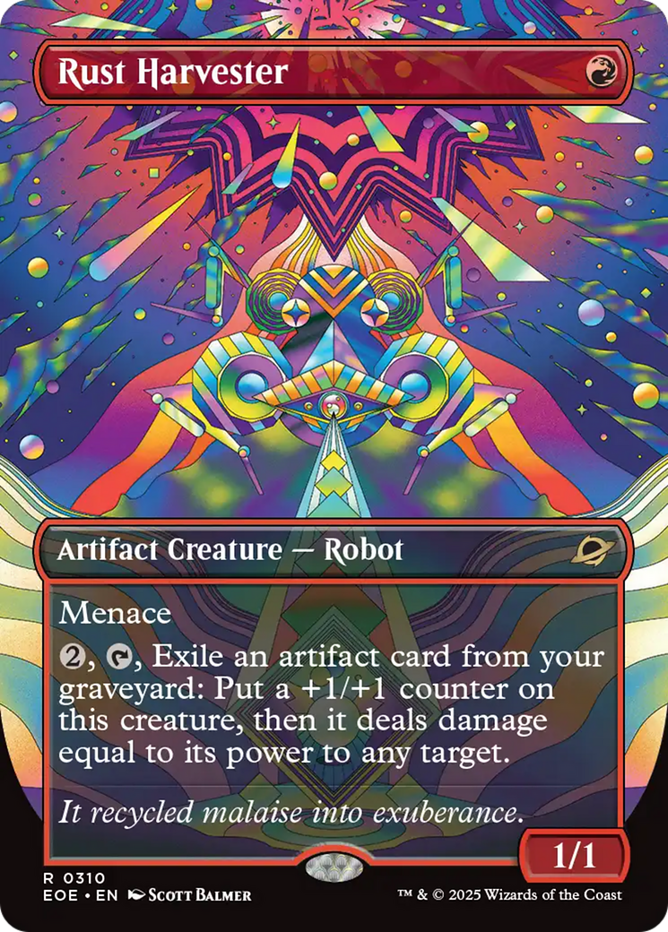 Rust Harvester (Borderless) [Edge of Eternities] | Devastation Store