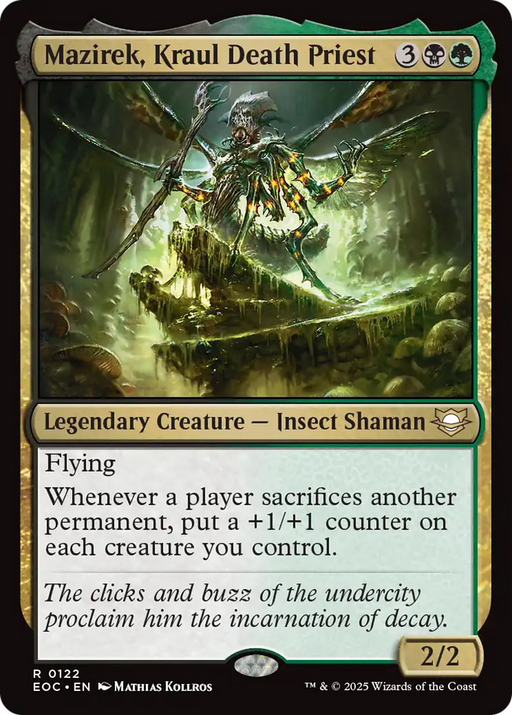 Mazirek, Kraul Death Priest [Edge of Eternities Commander] | Devastation Store