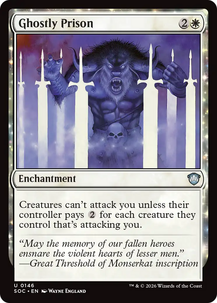 Ghostly Prison [Secrets of Strixhaven Commander] | Devastation Store