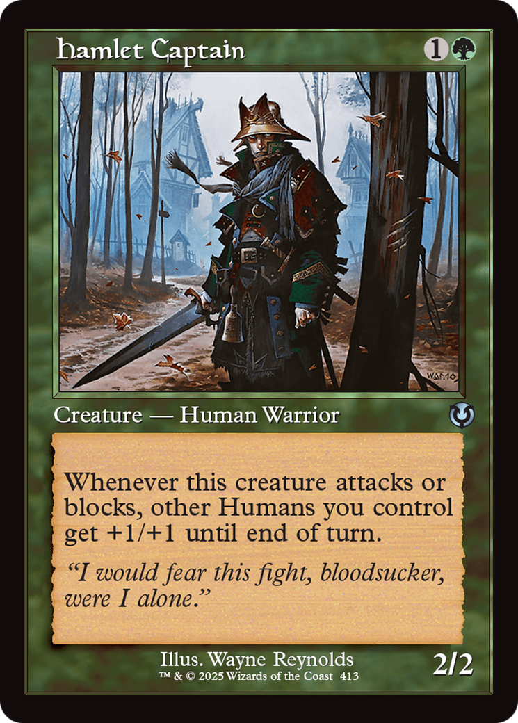 Hamlet Captain (Retro Frame) [Innistrad Remastered] | Devastation Store