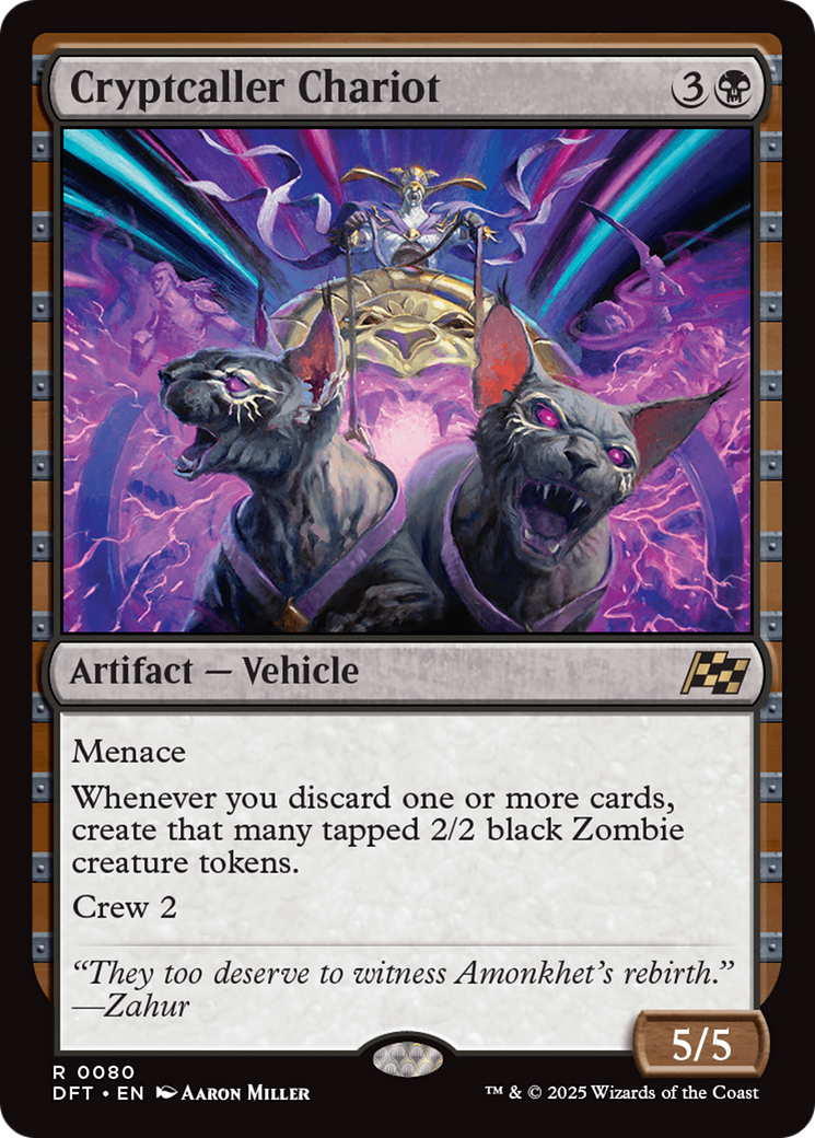 Cryptcaller Chariot [Aetherdrift] | Devastation Store