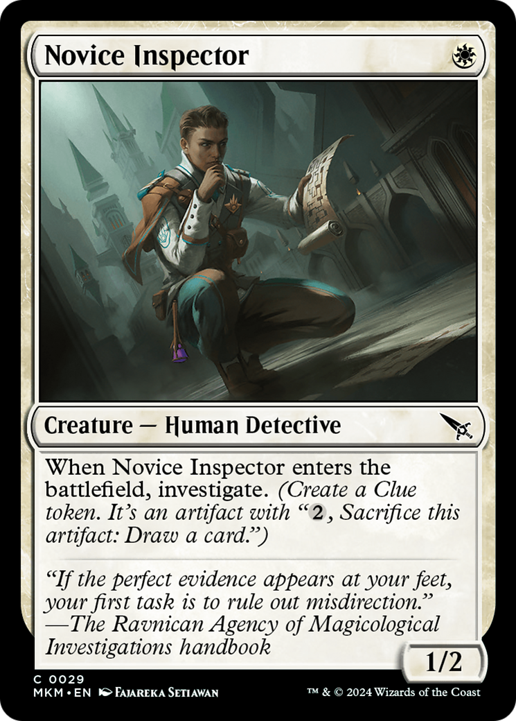 Novice Inspector [Murders at Karlov Manor] | Devastation Store
