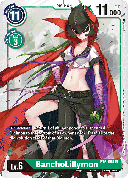 BanchoLillymon [BT5-055] [Battle of Omni] | Devastation Store