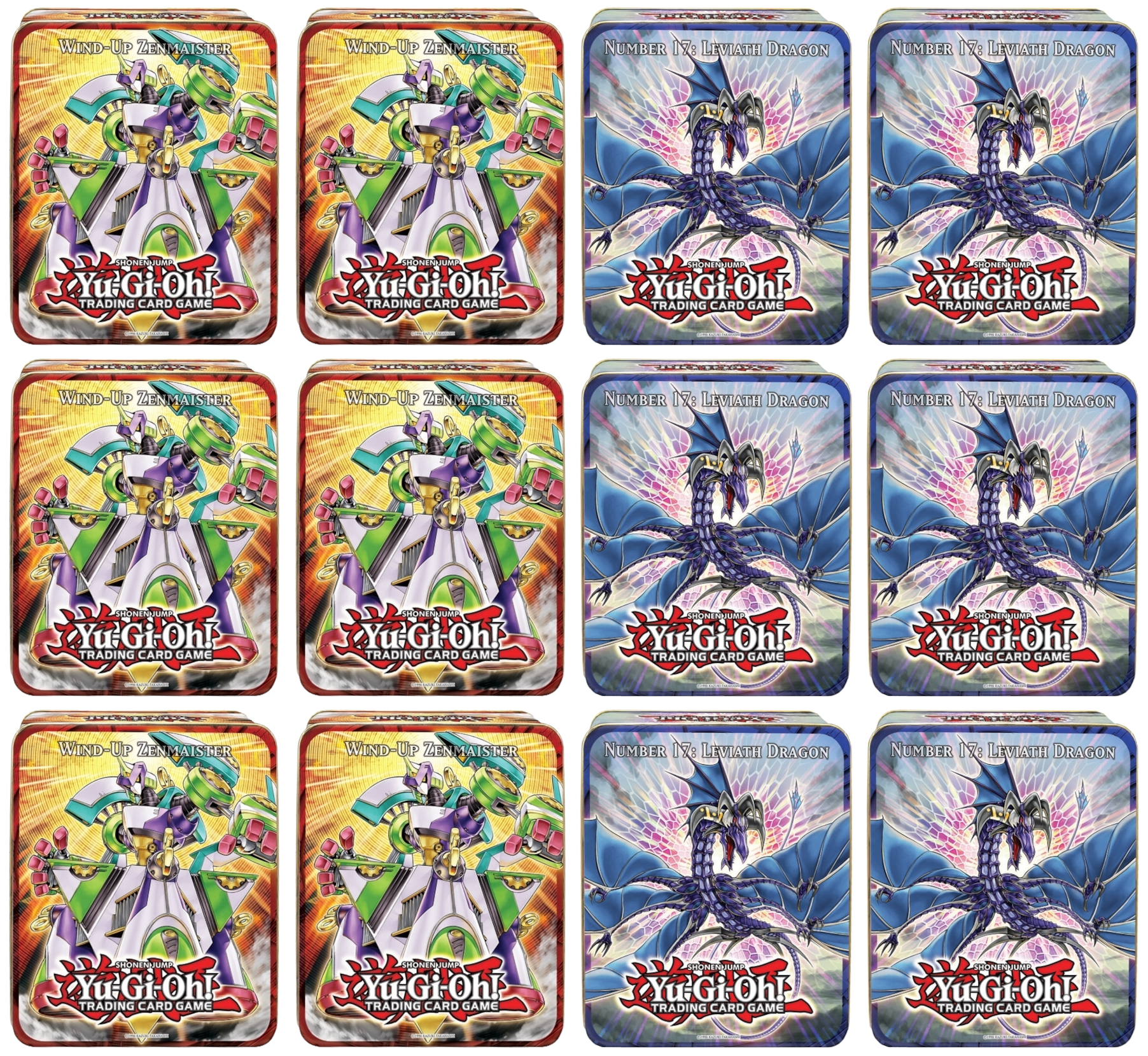 Collectible Tin: Wave 1 Display (Wind-Up Zenmaister/Number 17: Leviathan Dragon) | Devastation Store