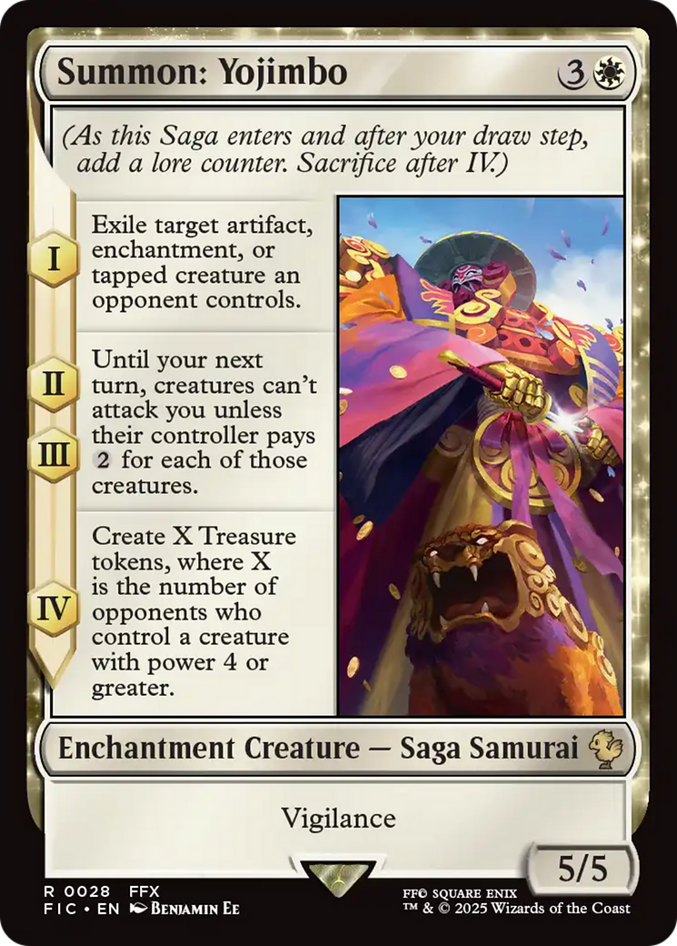 Summon: Yojimbo [FINAL FANTASY Commander] | Devastation Store