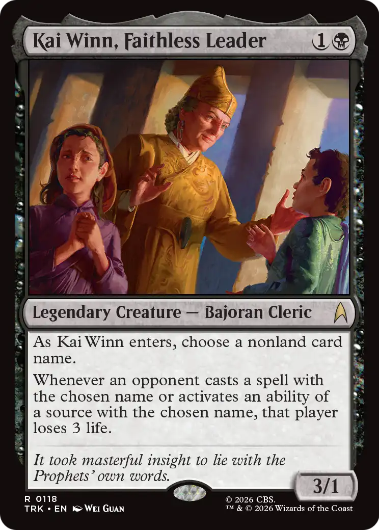 Kai Winn, Faithless Leader [Star Trek] | Devastation Store