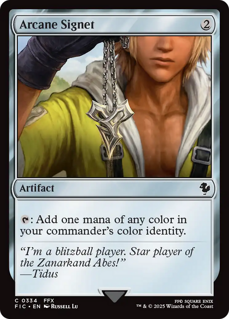 Arcane Signet (0334) [FINAL FANTASY Commander] | Devastation Store