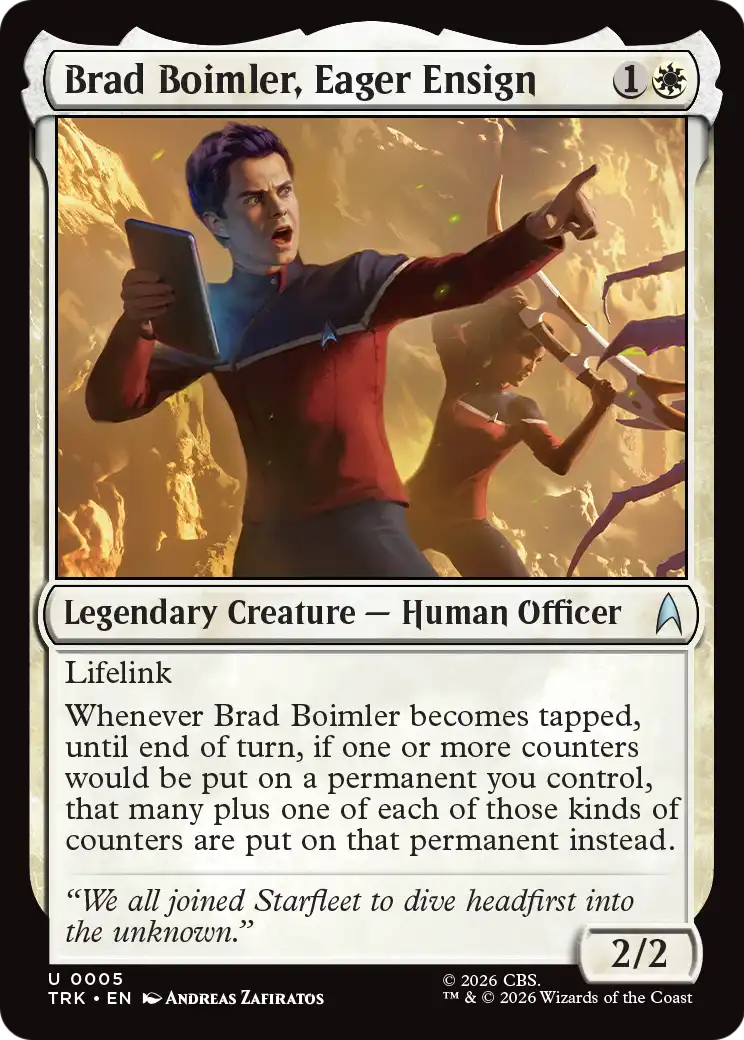 Brad Boimler, Eager Ensign [Star Trek] | Devastation Store