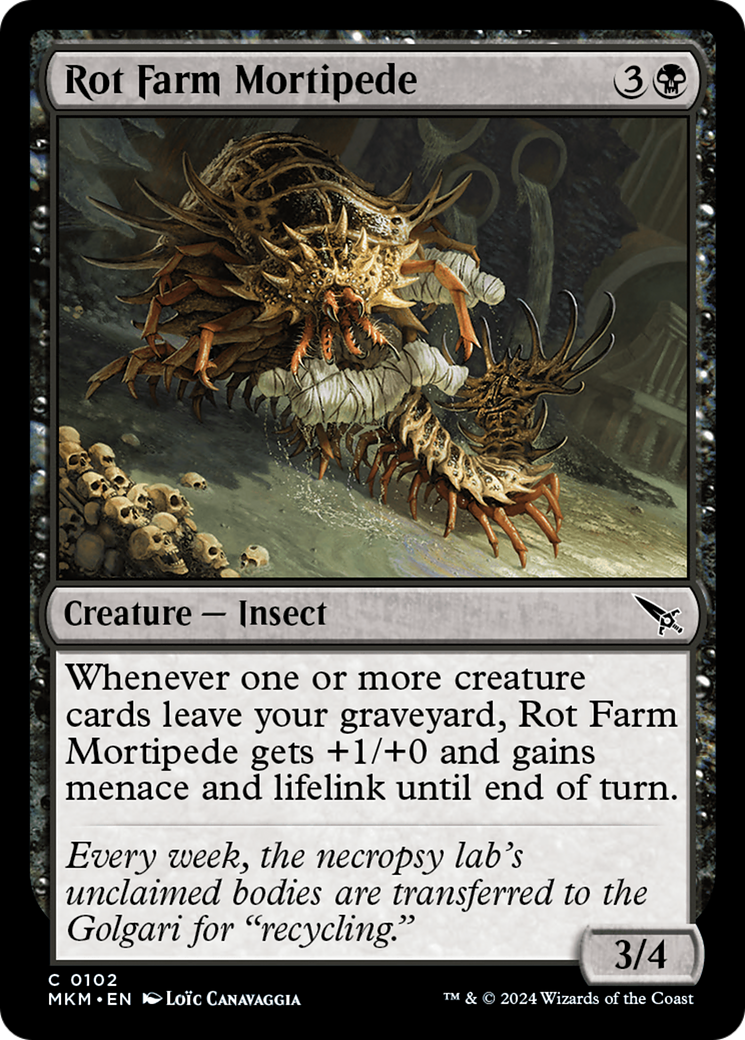 Rot Farm Mortipede [Murders at Karlov Manor] | Devastation Store