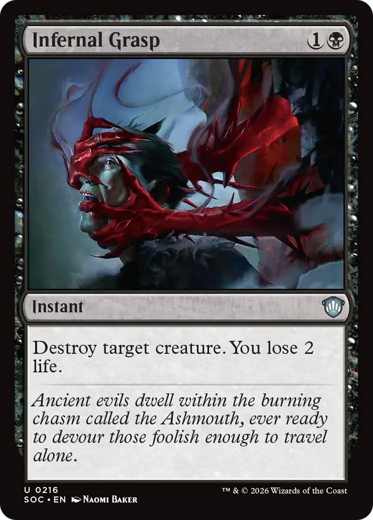 Infernal Grasp [Secrets of Strixhaven Commander] | Devastation Store