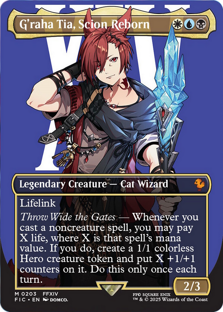 G'raha Tia, Scion Reborn (Borderless) [FINAL FANTASY Commander] | Devastation Store