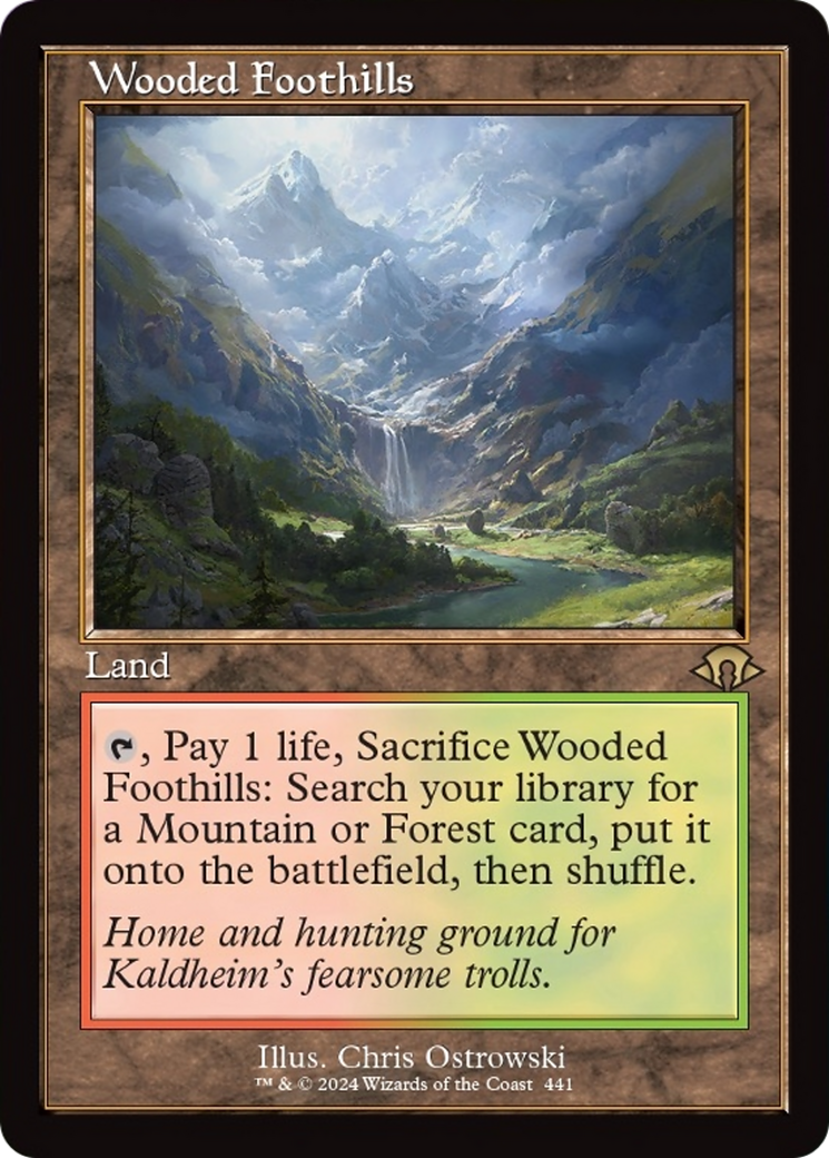 Wooded Foothills (Retro) [Modern Horizons 3] | Devastation Store