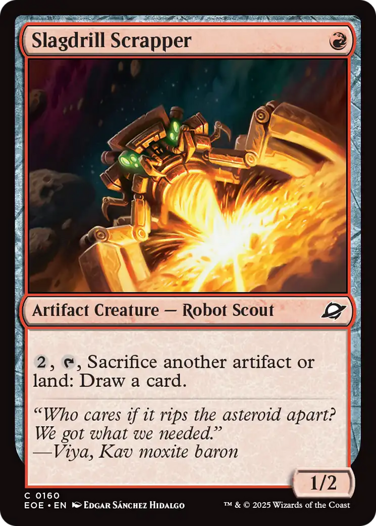 Slagdrill Scrapper [Edge of Eternities] | Devastation Store