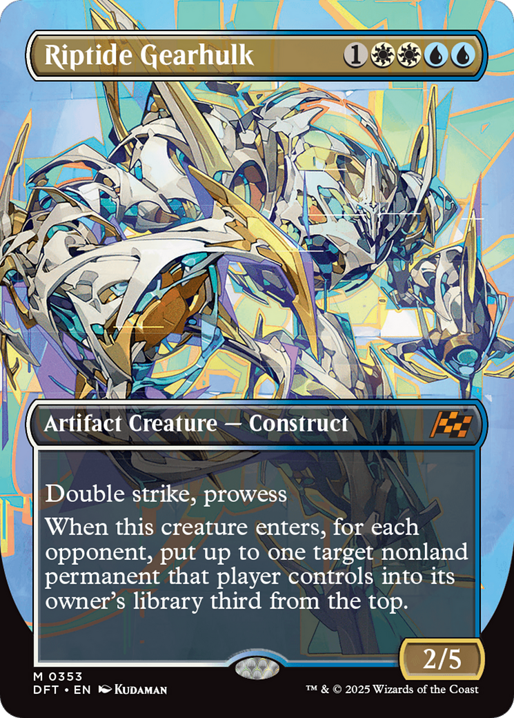 Riptide Gearhulk (Borderless) [Aetherdrift] | Devastation Store