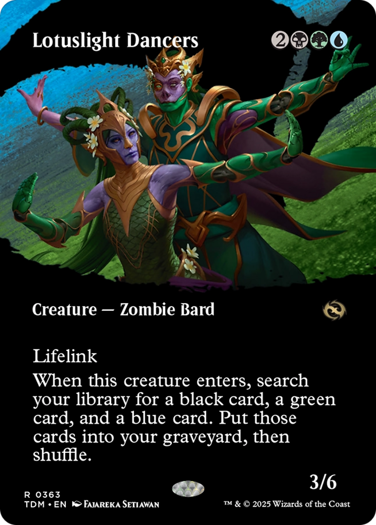 Lotuslight Dancers (Borderless) [Tarkir: Dragonstorm] | Devastation Store