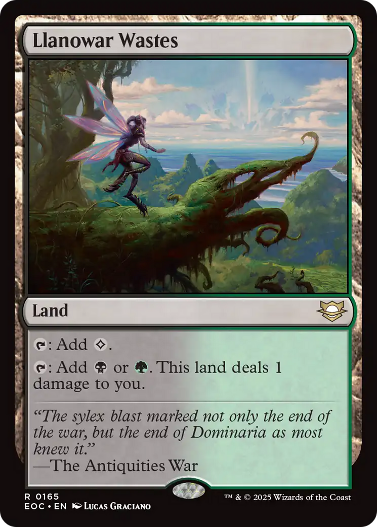 Llanowar Wastes [Edge of Eternities Commander] | Devastation Store