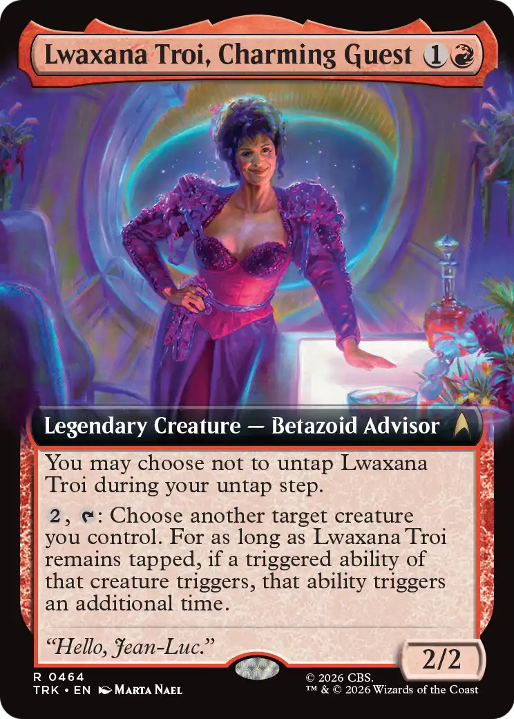 Lwaxana Troi, Charming Guest (Extended Art) [Star Trek] | Devastation Store