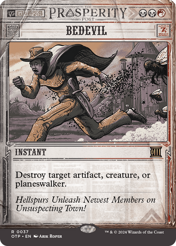 Bedevil [Outlaws of Thunder Junction: Breaking News] | Devastation Store