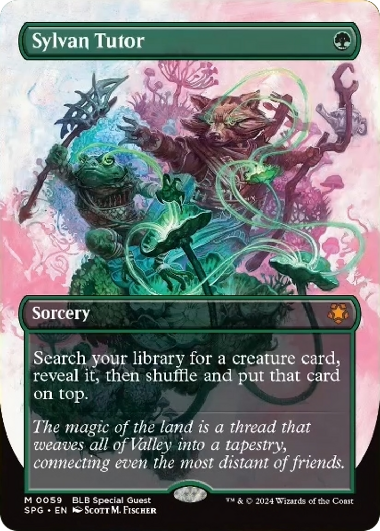 Sylvan Tutor (Borderless) [Bloomburrow Special Guests] | Devastation Store