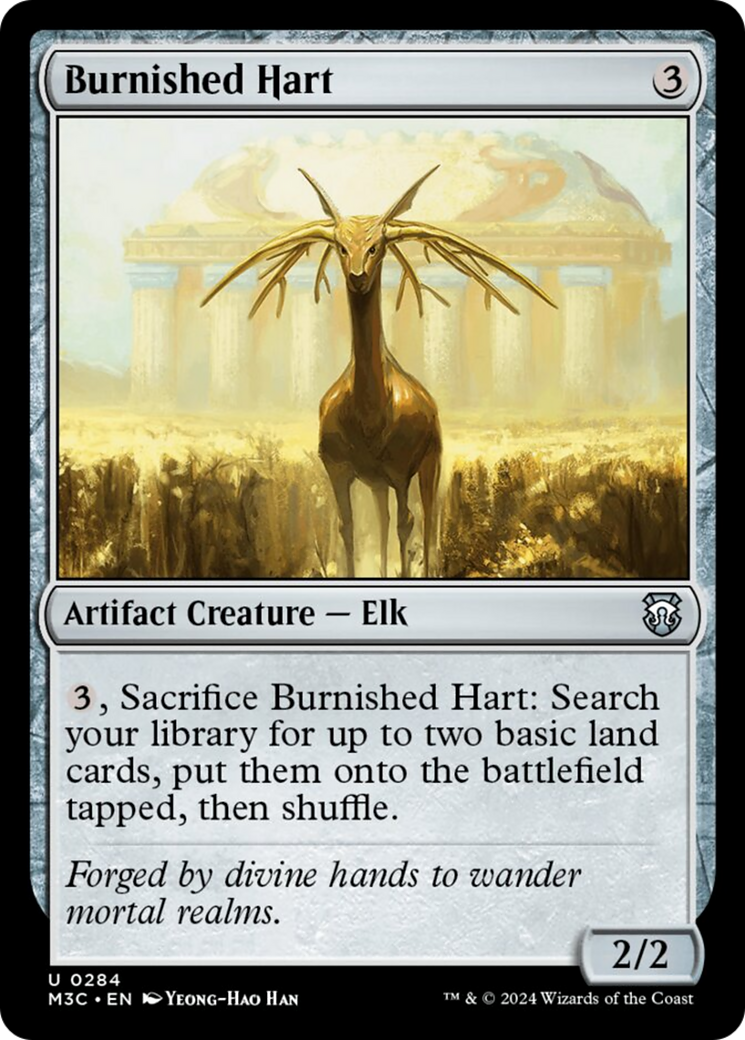 Burnished Hart (Ripple Foil) [Modern Horizons 3 Commander] | Devastation Store