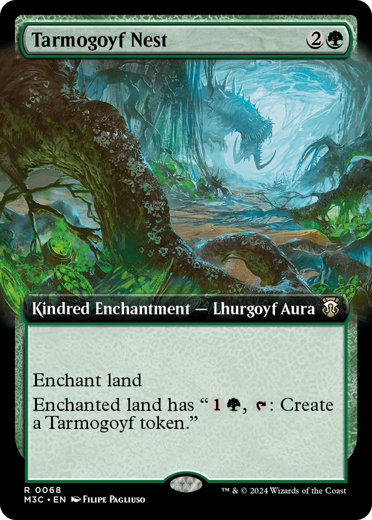 Tarmogoyf Nest (Extended Art) [Modern Horizons 3 Commander] | Devastation Store