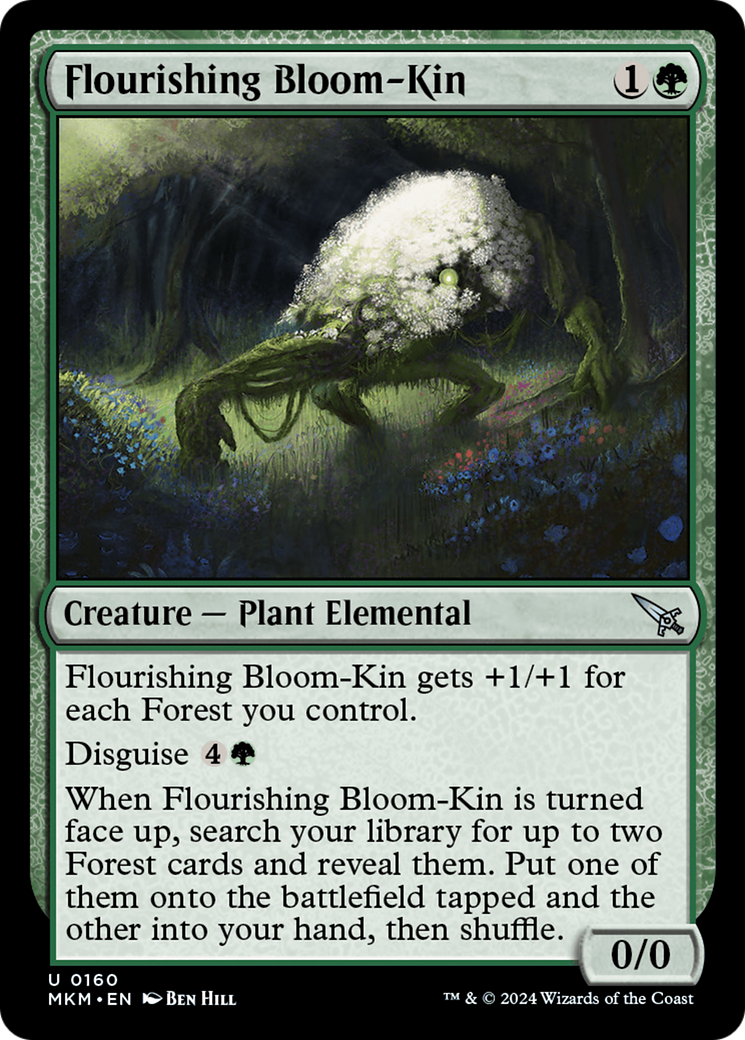 Flourishing Bloom-Kin [Murders at Karlov Manor] | Devastation Store