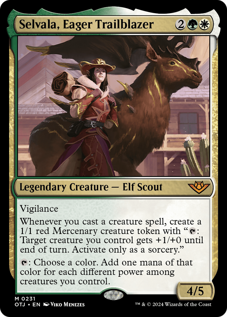 Selvala, Eager Trailblazer [Outlaws of Thunder Junction] | Devastation Store