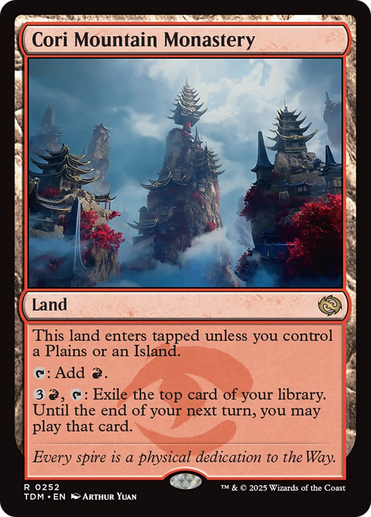 Cori Mountain Monastery [Tarkir: Dragonstorm] | Devastation Store
