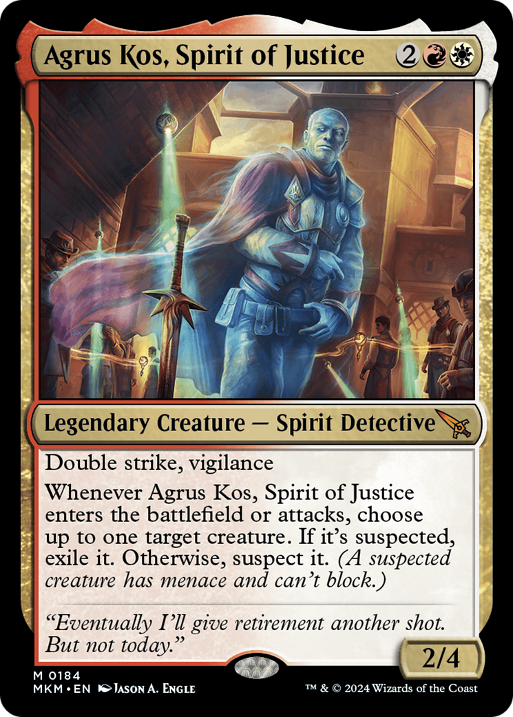 Agrus Kos, Spirit of Justice [Murders at Karlov Manor] | Devastation Store