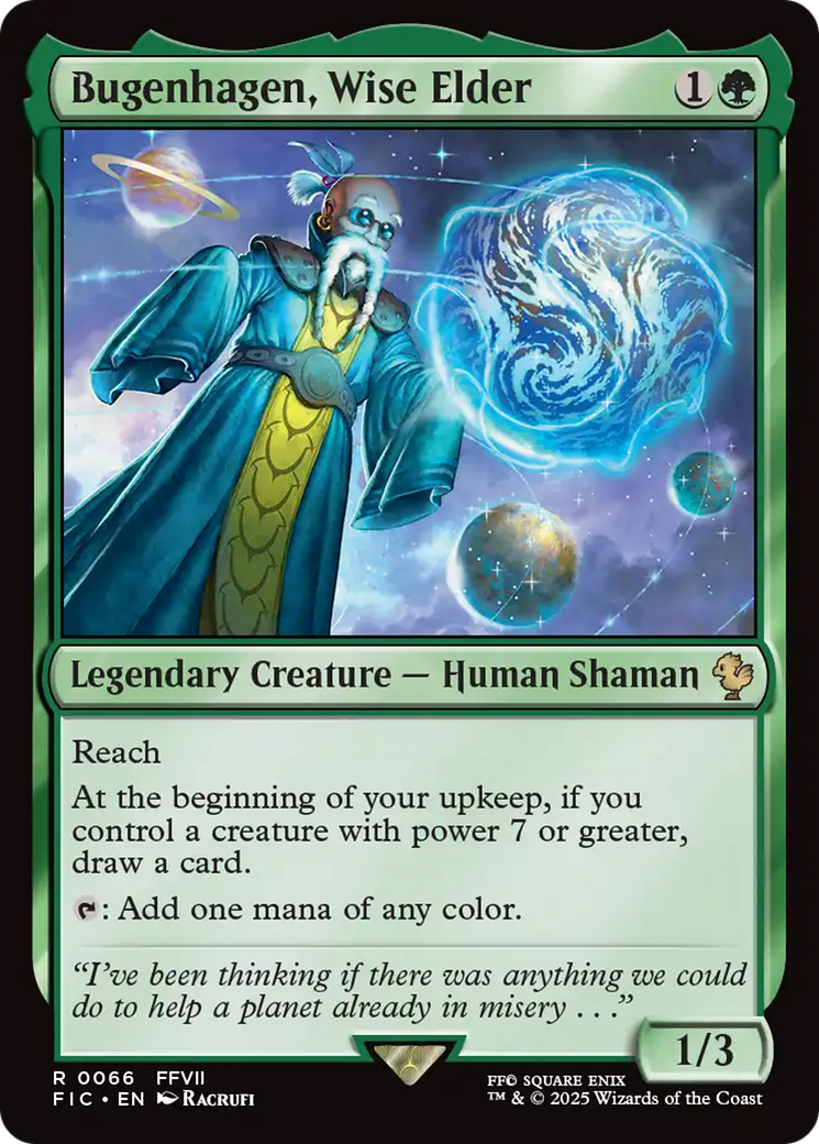 Bugenhagen, Wise Elder [FINAL FANTASY Commander] | Devastation Store