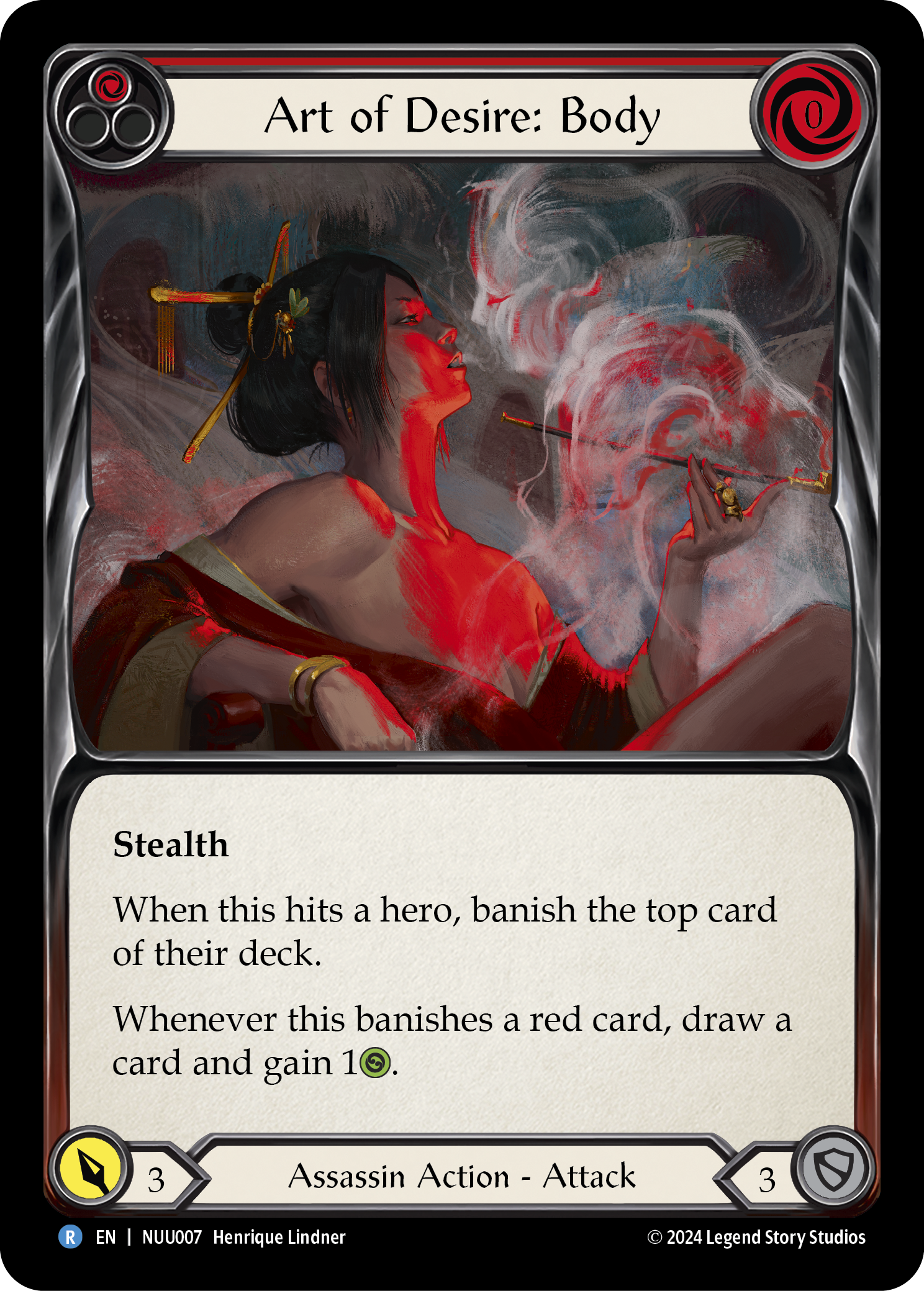 Art of Desire: Body [NUU007] (Part the Mistveil Nuu Blitz Deck) | Devastation Store