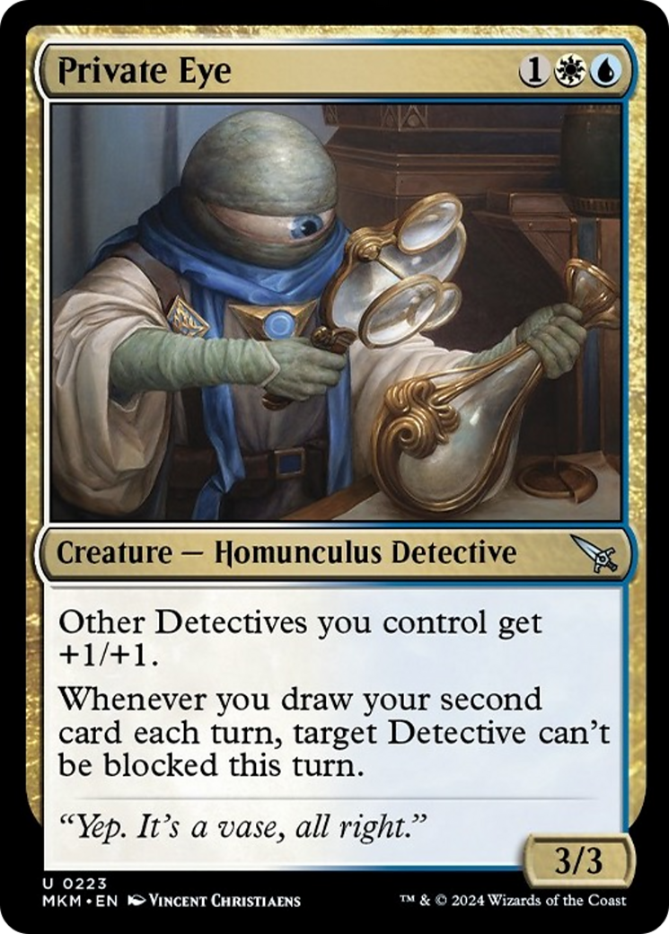 Private Eye [Murders at Karlov Manor] | Devastation Store