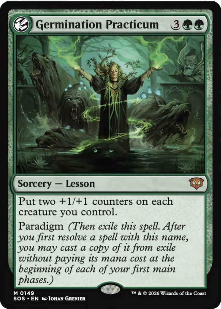 Germination Practicum [Secrets of Strixhaven] | Devastation Store
