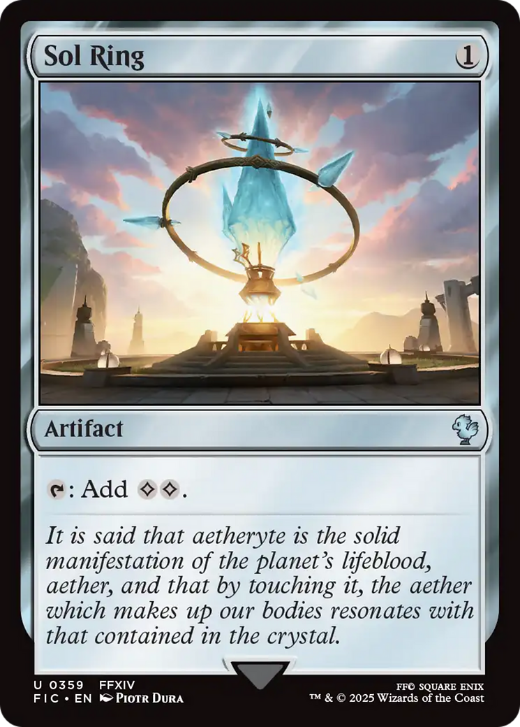 Sol Ring [FINAL FANTASY Commander] | Devastation Store